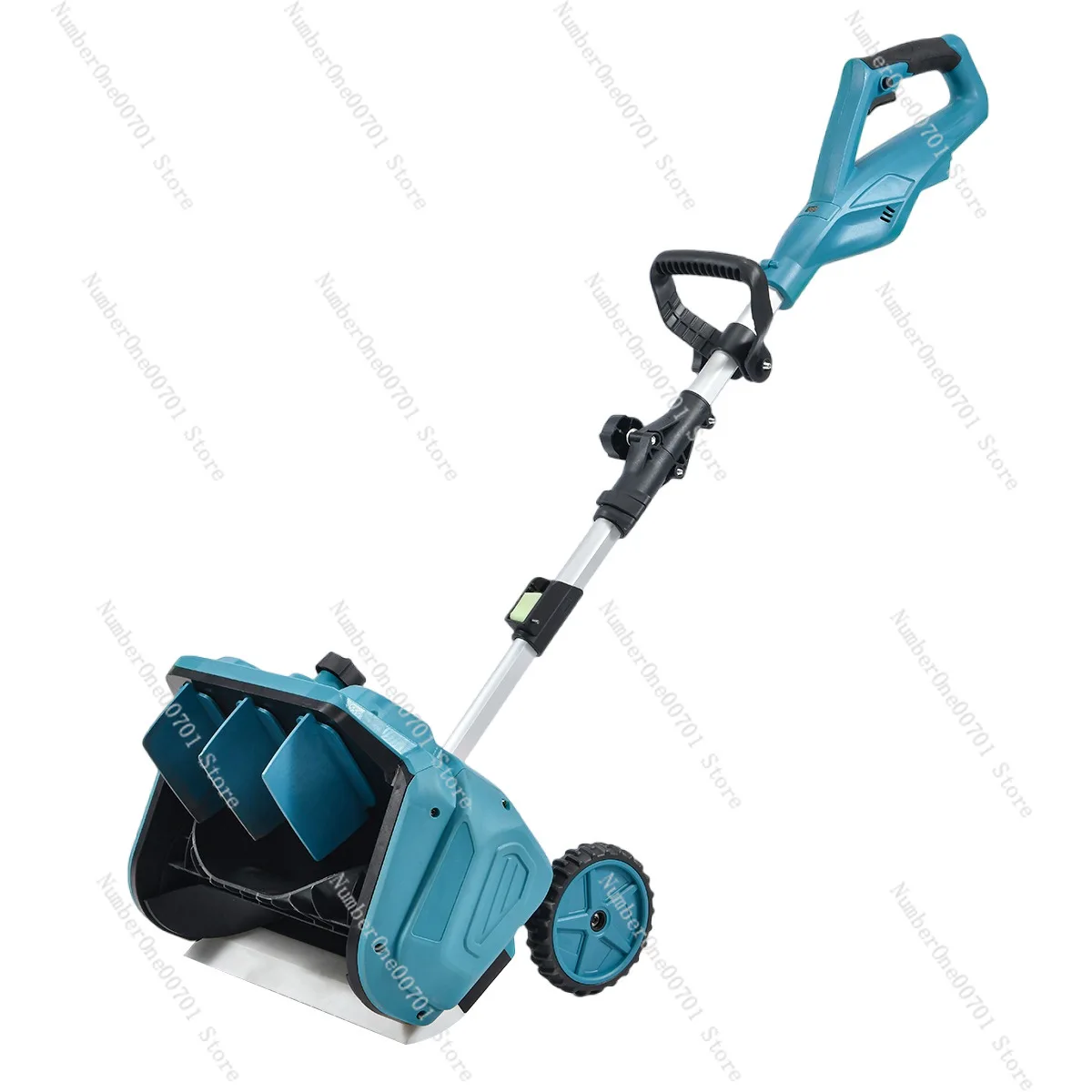 

Cordless Electric Snow Thrower, Lightweight Portable Hand Push Snow Blower for Home Driveway, Lithium Battery Powered