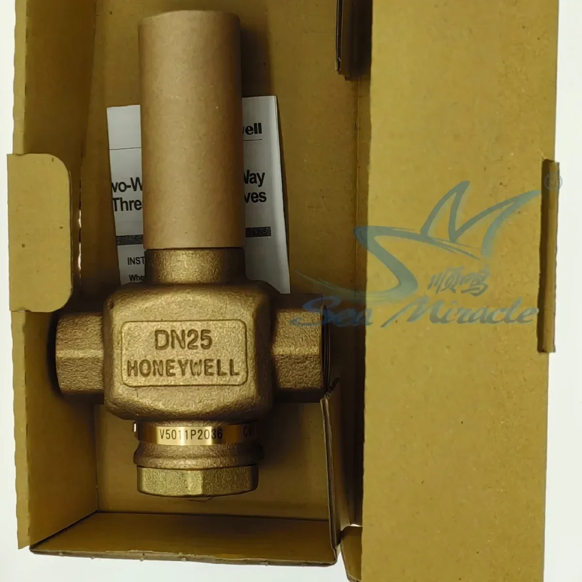 Honeywell V5011P 2036/02/10/28 Electric Two-way Steam Regulated Threaded Valve