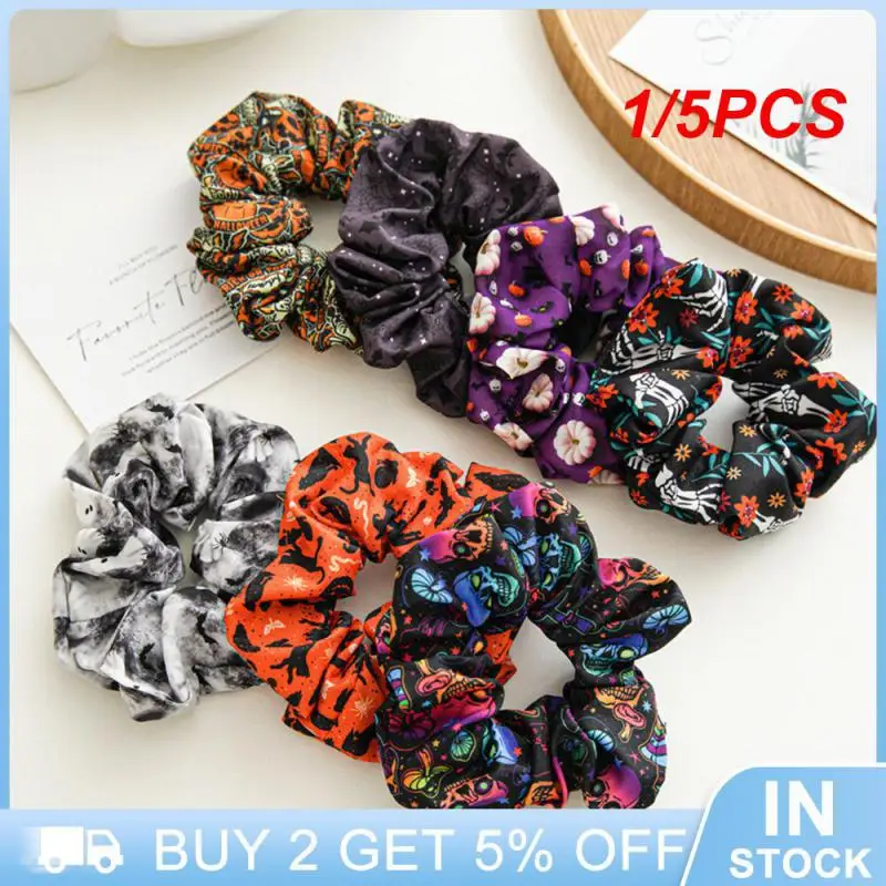 1/5PCS Wear-resistant Headband No Hair Clipping Comfortable To Wear Durable Halloween Headband Perfect Exquisite