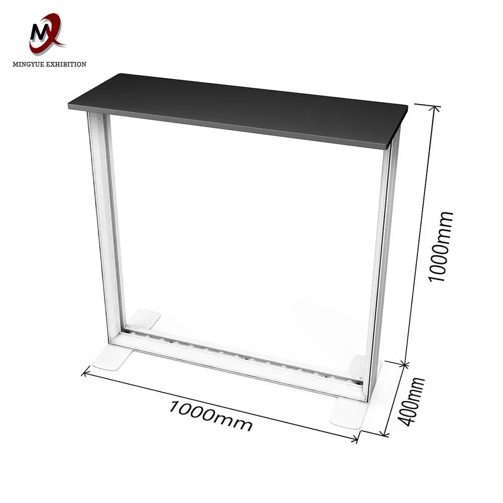 Wholesale 10*20ft  Freestanding LED Light Box Display SEG Frameless Trade Show Booth Back Wall Custom Printed Logo Illuminated