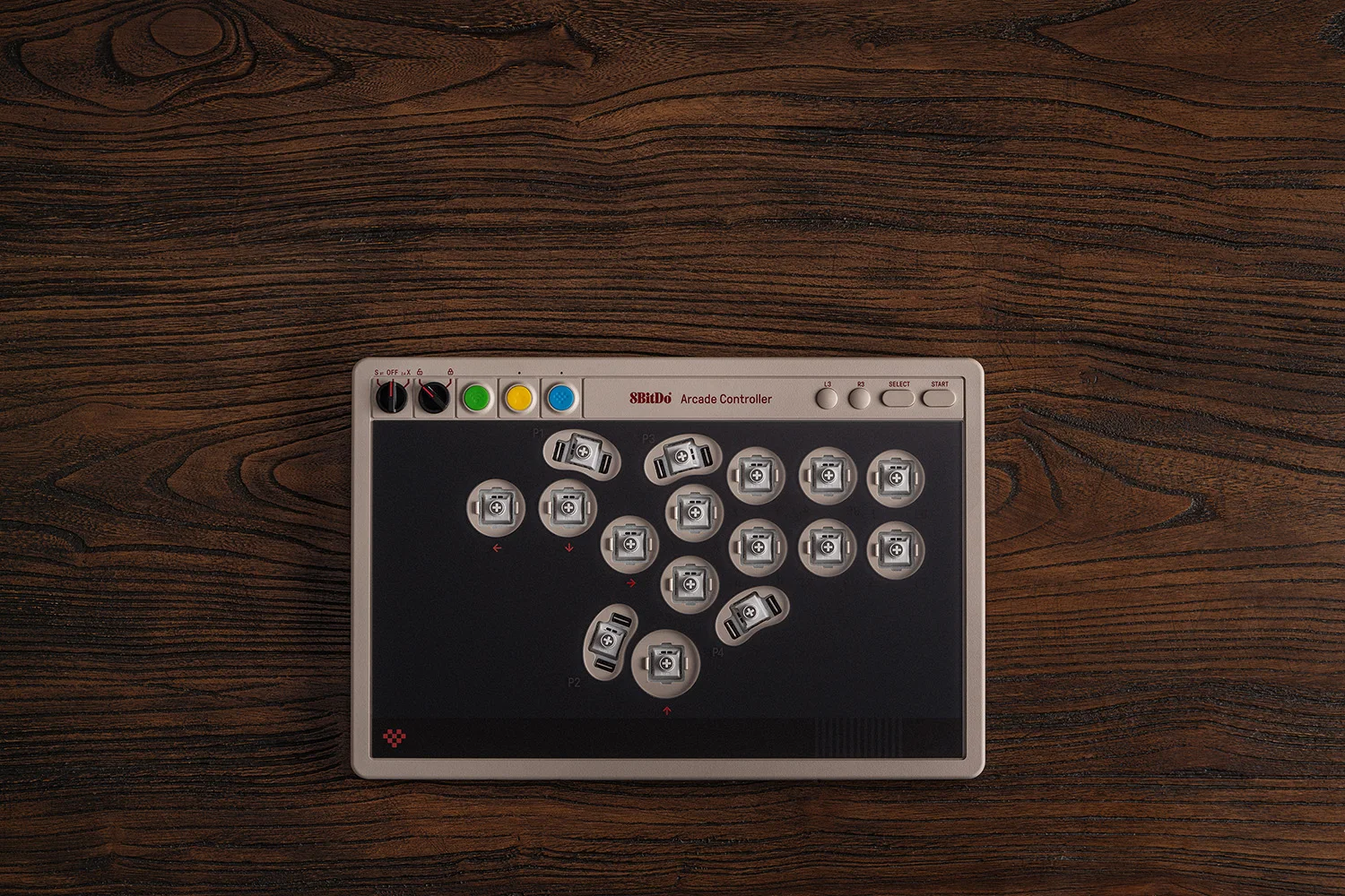 8BitDo All-Button Arcade-Controller für Switch & Windows – 3 Verbindungsmodi, flache lineare Schalter, 4 programmierbare Tasten – Detail 15