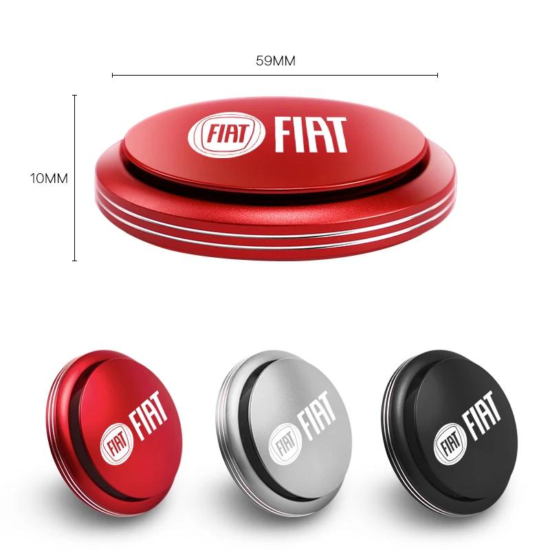 Car Air Fresheners Solid Perfume Auto Logo For Fiat 500 Punto Panda Ducato Bravo Freemont Doblo Argo Abarth Viaggio Tipo Croma