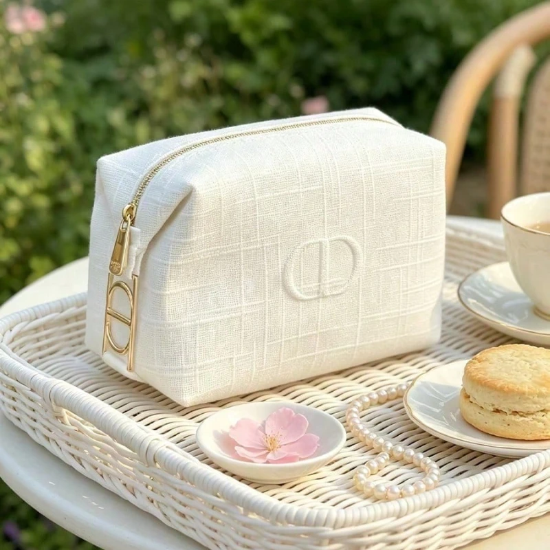 Dior Plaid Linen Embroidered Z - Women Bags Dior ulasan dan harga