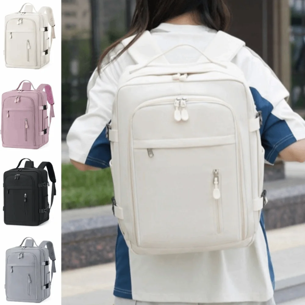 Large Capacity Travel Backpack High-End Durable Business Computer Bag Waterproof Multi-functional Student Backpack Men