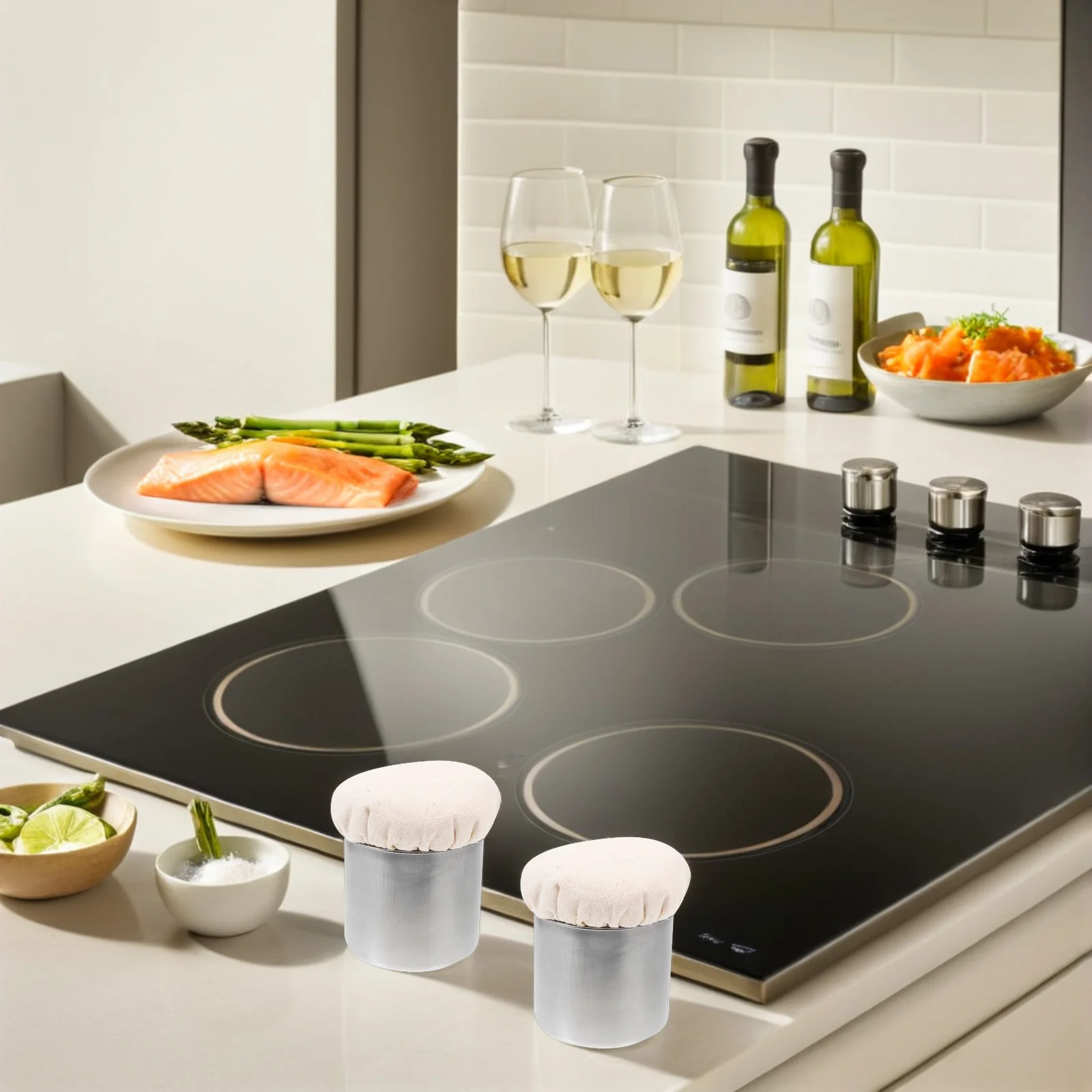 

2Pcs Stainless Steel Pancake Oil Brush Practical Lightweight Oil Spreader Convenient Kitchen Tool for Baking Cooking Restaurant