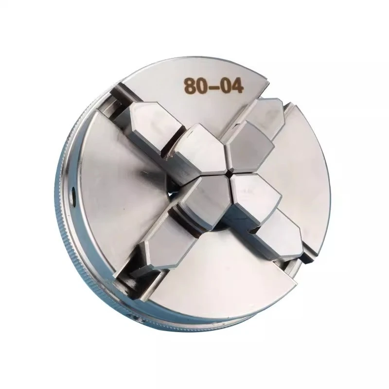 

Manual Self-Centering Lathe Chuck 3/4 Jaws Wood Lathe Chuck 50/65/80/90/125mm DIY Metal Wood Lathe Tools