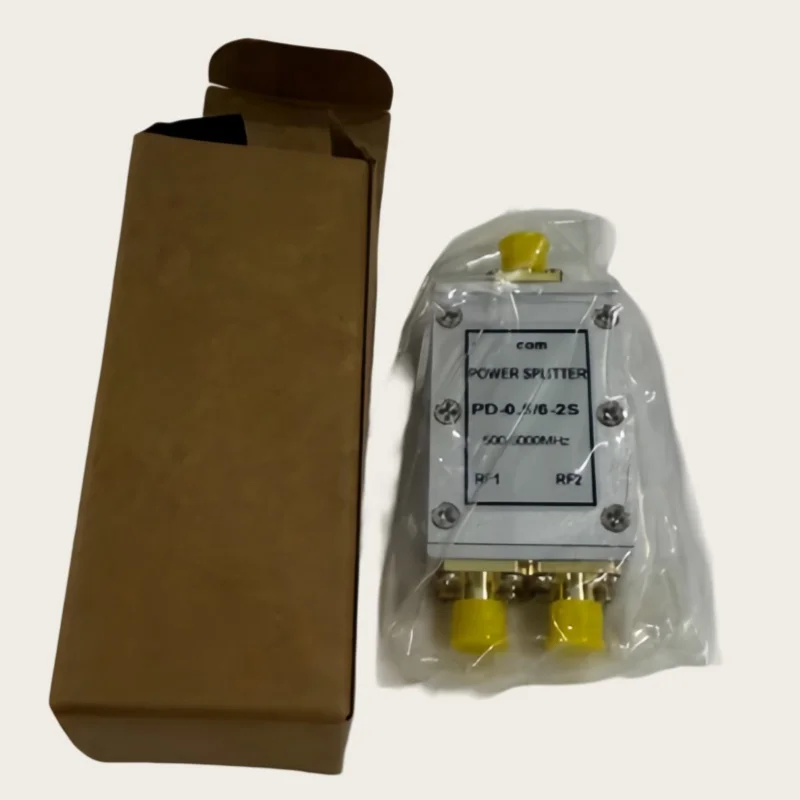 

Двухканальный делитель мощности SMA 500-6000 МГц, адаптер-разветвитель сигнала SMA 1 на 2