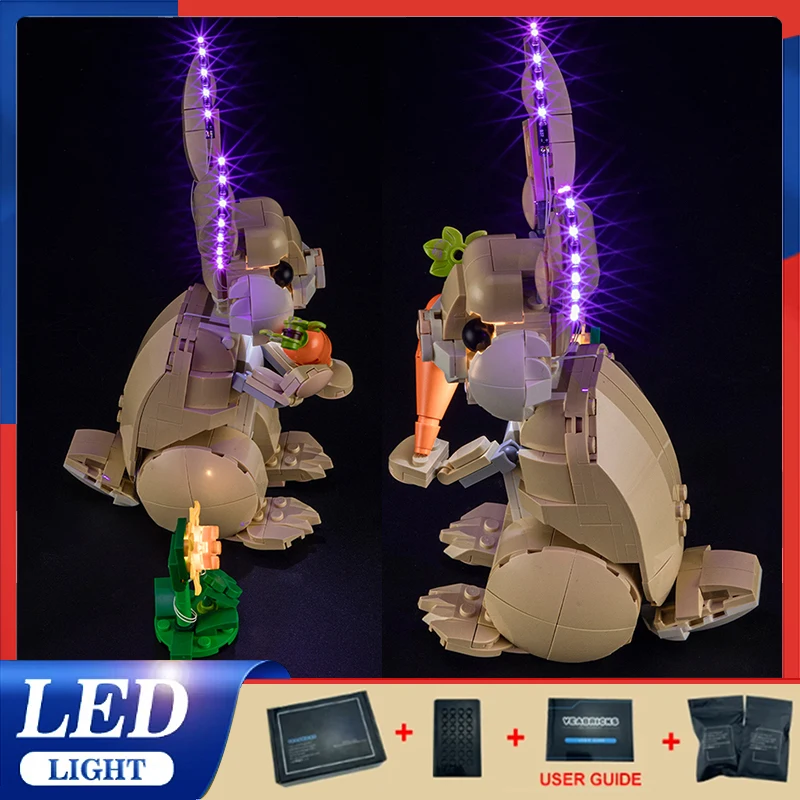 

DIY LED Light Kit For LEGO 31162 Cute Bunny (Only LED Light,Without Blocks Model)