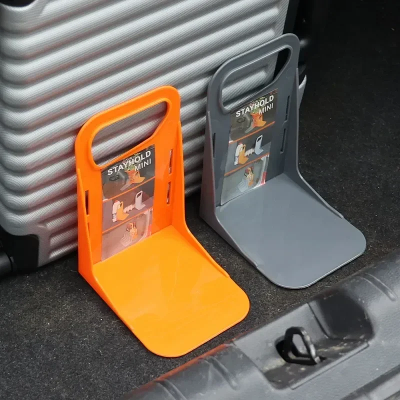 1/2PCS Multifunctional Car Trunk Fixing Brackets Shake-proof Fence Storage Holder Orange Grey Baffle Cars Interior Accessories