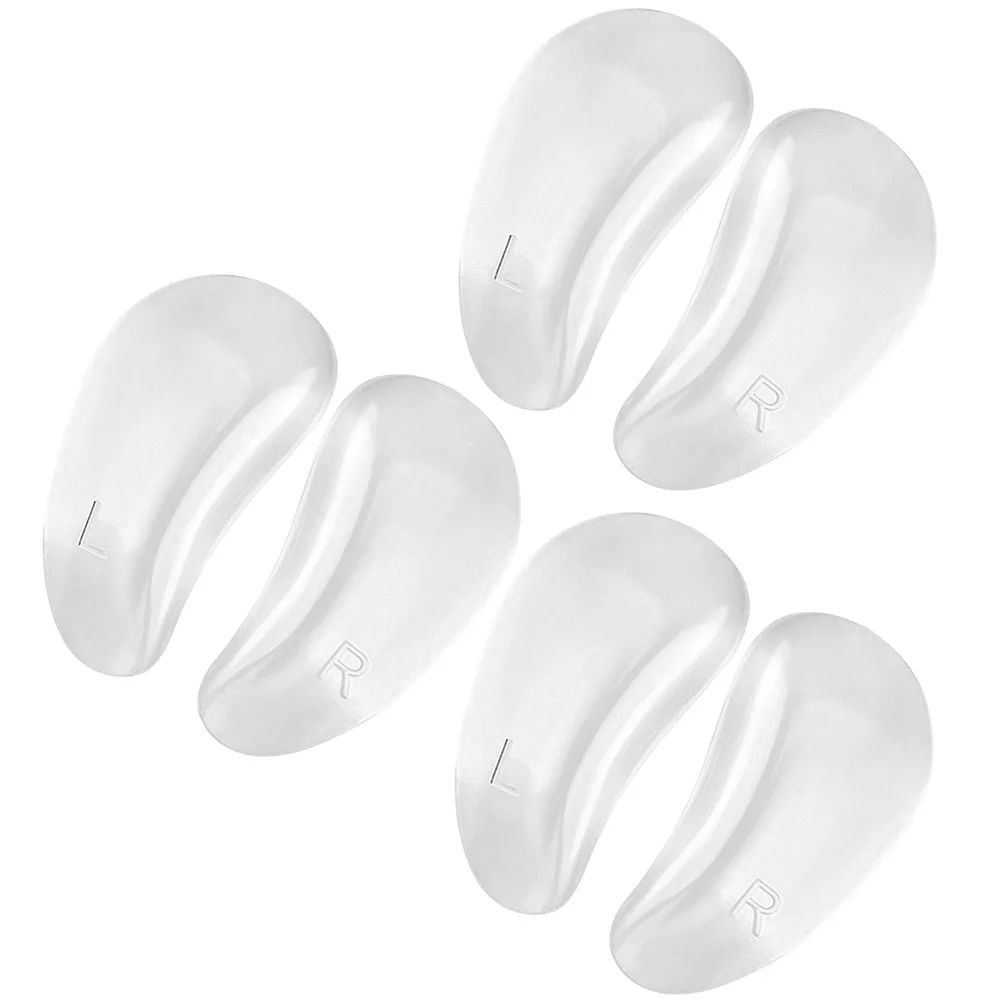 

3Pairs Gel Arch Support Cushions Self Adhesive Arch Support Pads Wear Resistant Foot Cushion Pain Relief Insoles for Women