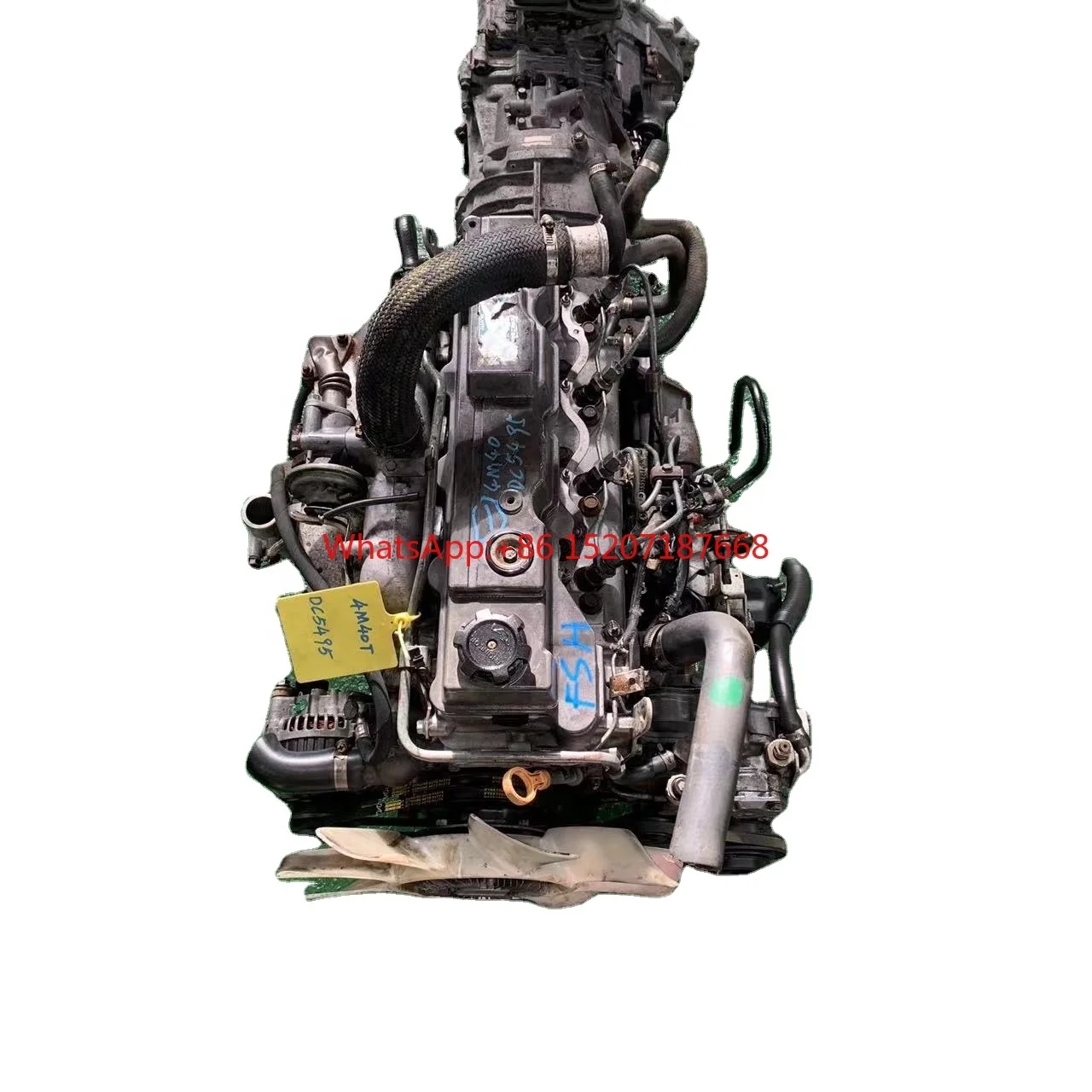 The Japanese 4M40T high quality used  engine is suitable for Jeep. Vans. Pickups.