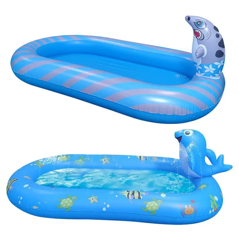 

Blow up Pool for Kids Animal Spray Pool for Children Cute Space-Saving Swimming Pool Multipurpose Inflatable Pool for Indoor