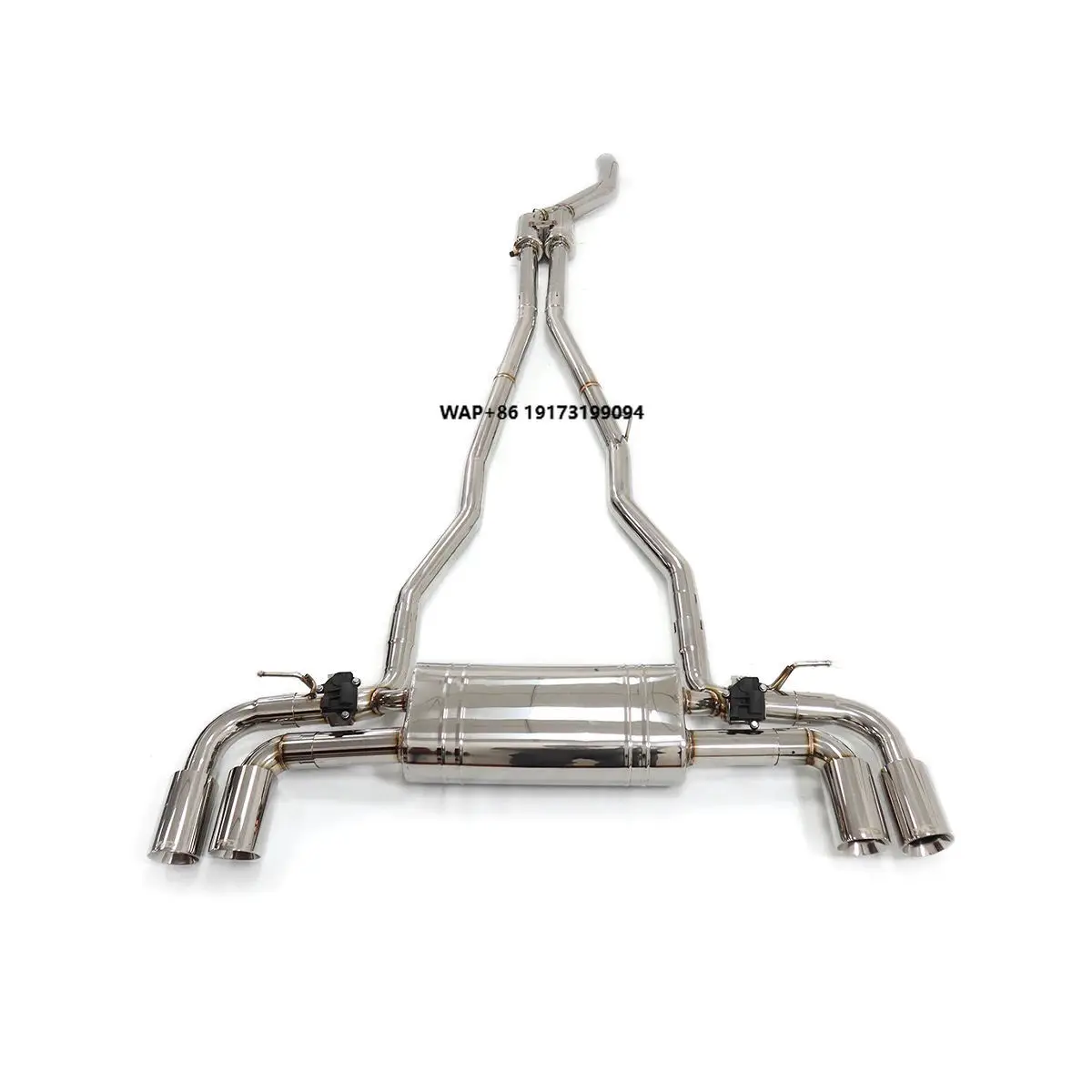 

Car 304 Stainless Steel Catback System Valved Muffler Valvetronic Exhaust Pipe for bmw-G30 G38 525 528i 530i 540 540i 3.0T B58