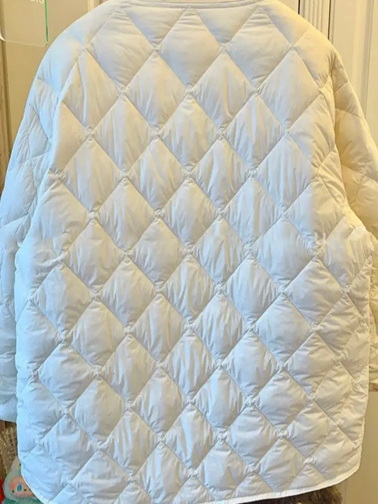 فريدة من نوعها سوبر جميلة الماس نمط زهرة برعم Sve أسفل القطن Jaet ملابس خارجية فضفاضة المرأة حجم صغير الشتاء #5