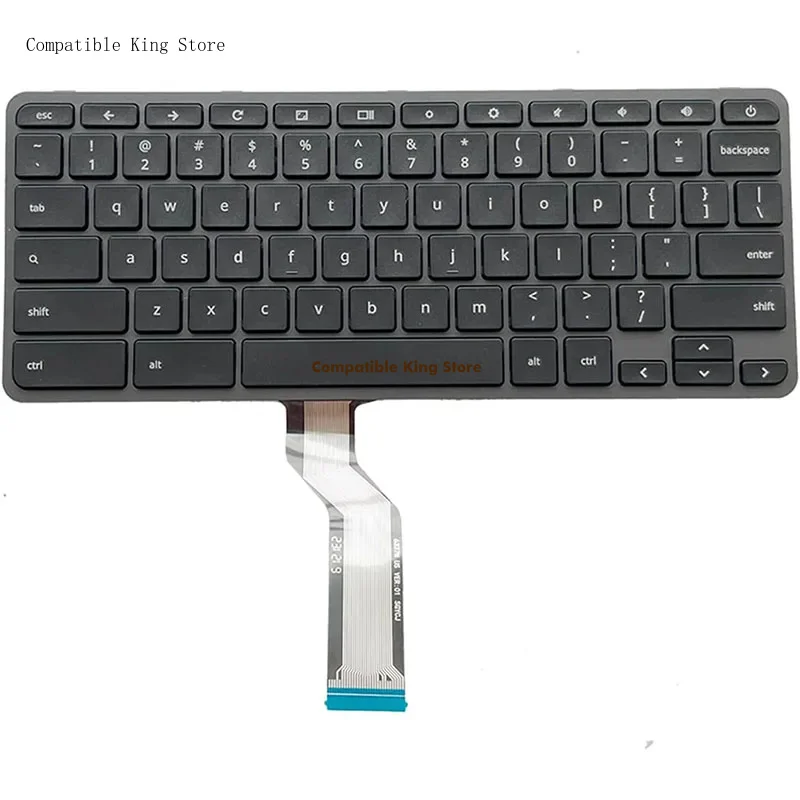 dd US Keyboard  For Acer Chromebook C722 C722T C734 C734T C741L C852 Black Color NK.I111S.0C8