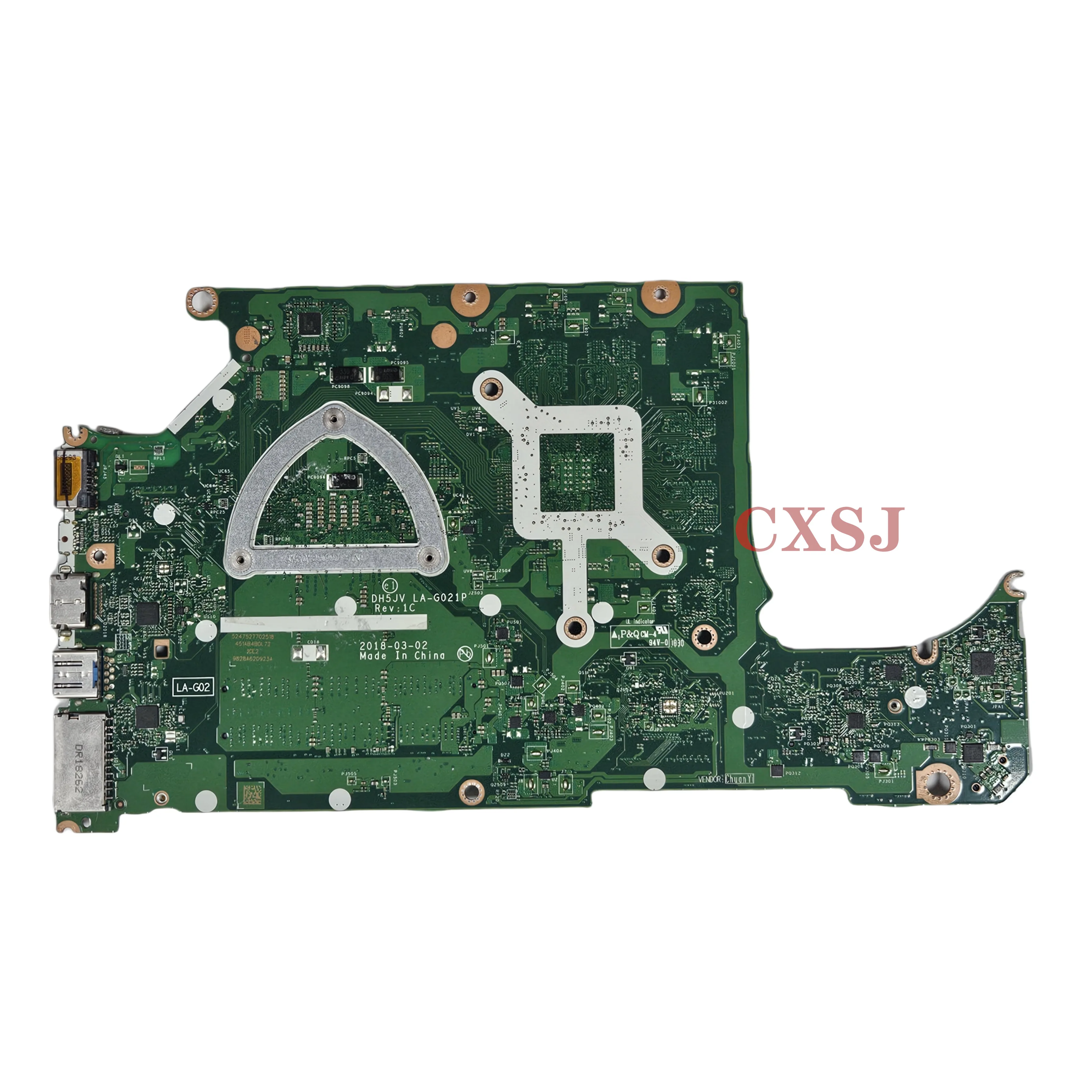 DH5JV LA-G021P para Acer Aspire A515-42G A515-42 A315-41G A315-41 placa base para ordenador portátil AMD UMA con R3 R5 R7-2700 CPU DDR4 prueba de 100%