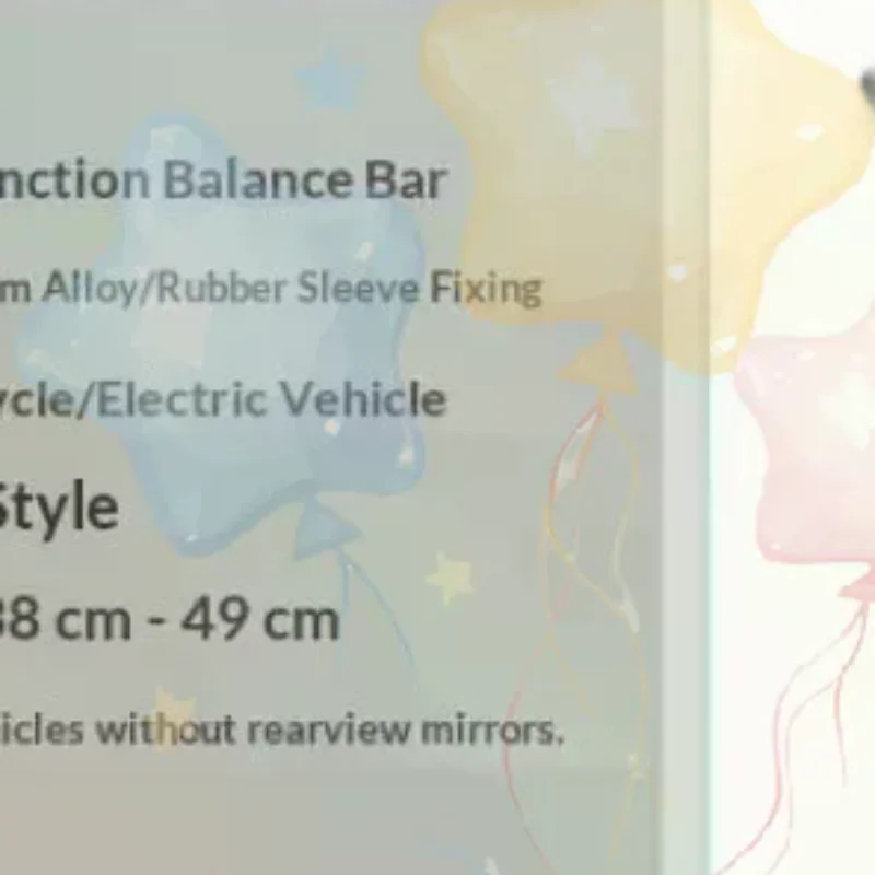 Electric Scooter Motorcycle Balance Bar Multifunctional Handrail Extension Crossbar Child Auxiliary Handle For Motorbike Refit