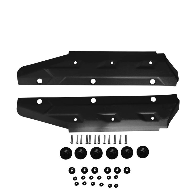 Black atv utv side frame guard For Kawasaki Teryx KRX