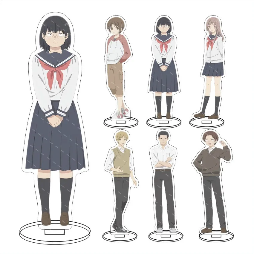 

Anime April Showers Bring May Flowers Acrylic Stand Figure Display Cosplay Charm Cartoon Desktop Model Plate Decor Gift