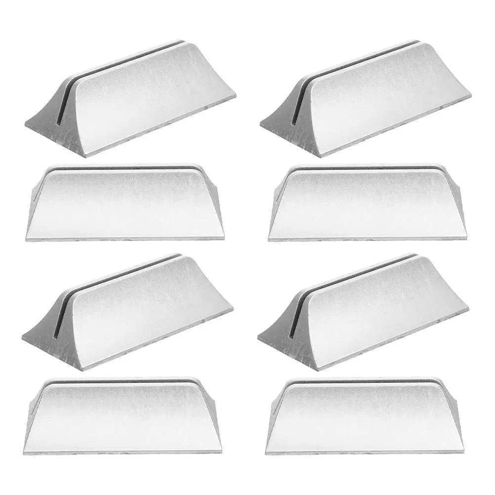 Pince de séparation pour écran de bureau, 8 pièces, pince de séparation pour panneau de séparation de bureau, Support de confidentialité en plastique pour étagère