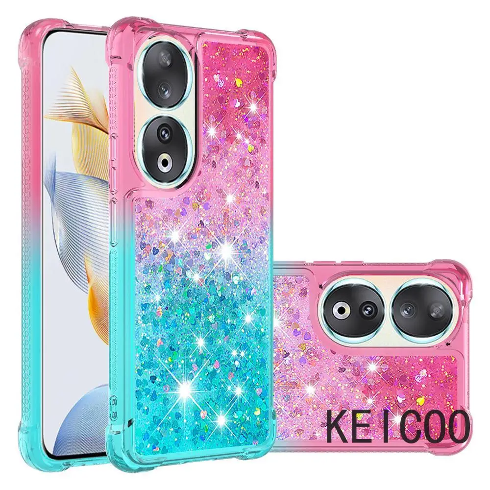 Retro Soft TPU Bottom Case for Huawei Honor 90 Lite 90Lite Non-slip Shell All Round Protective Scratch-Resistant Flexible Covers