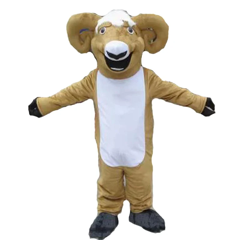 Big Horn Goat Mascot Costume for Adults