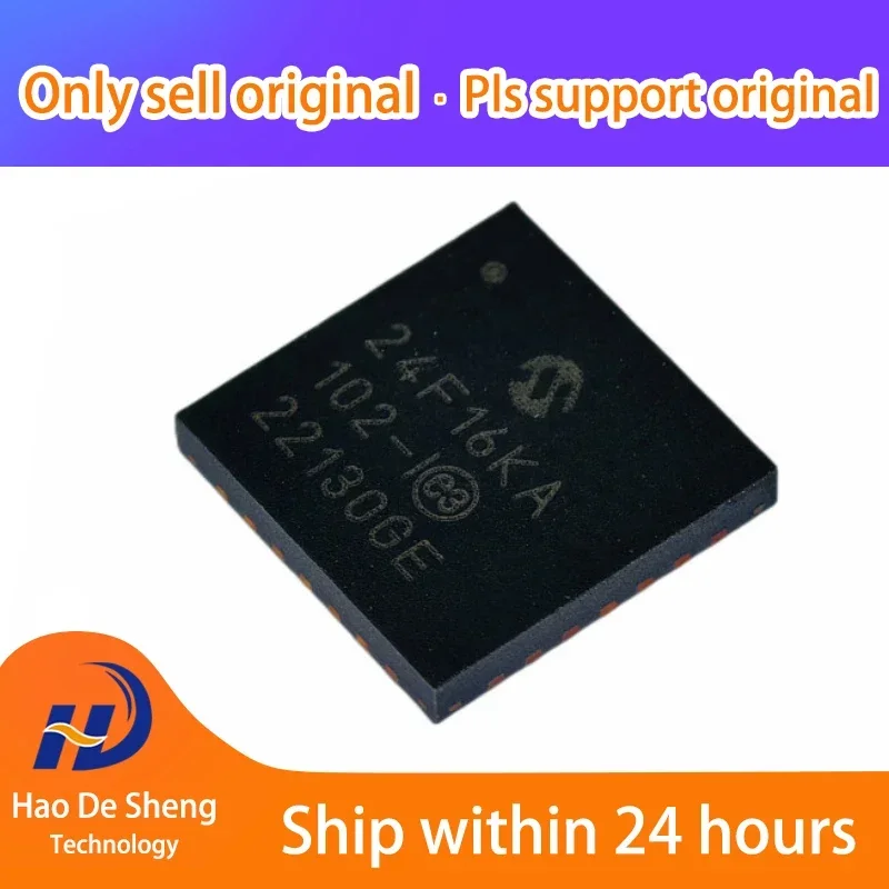 

10PCS/LOT PIC24F16KA102-I/ML PIC24F16KA102 QFN-28 New Original in Stock