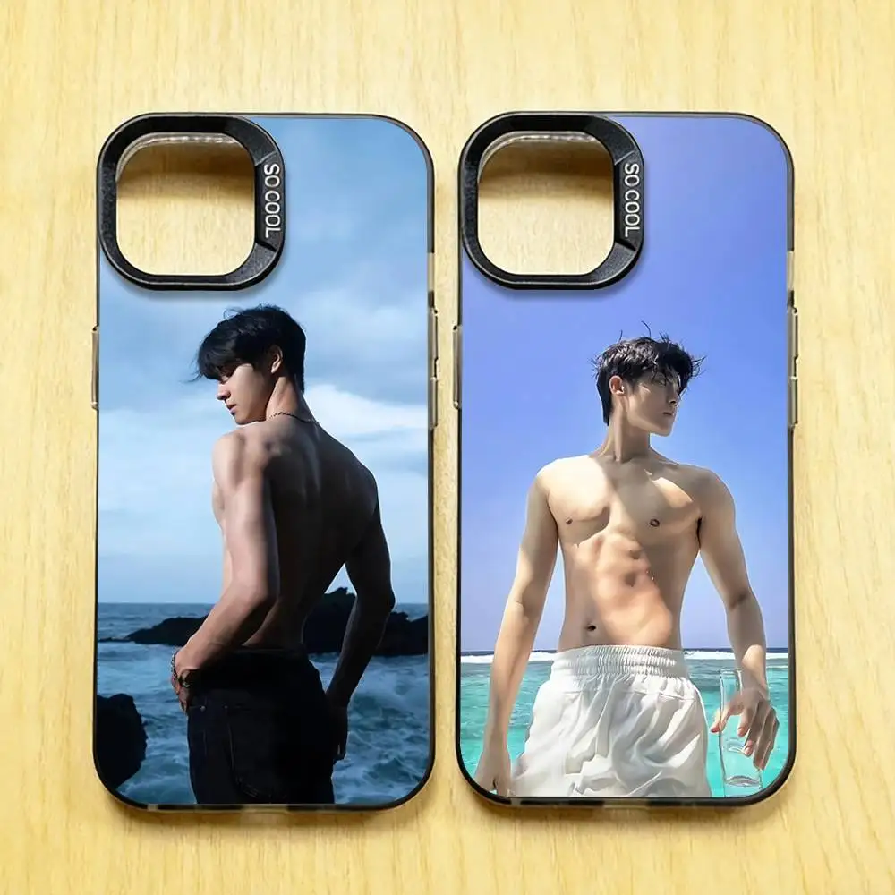 

Sexy Boyfriend Muscle Man Phone Case for iPhone 17 16 Pro Plus 15 14 13 Max Mini 12 11 X XS Air Shield Bumper