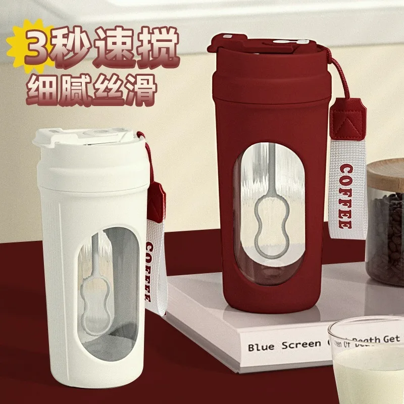 One Touch Electric Self Stirring Mug,Food Grade Shaker Cup For Coffee Protein Shake