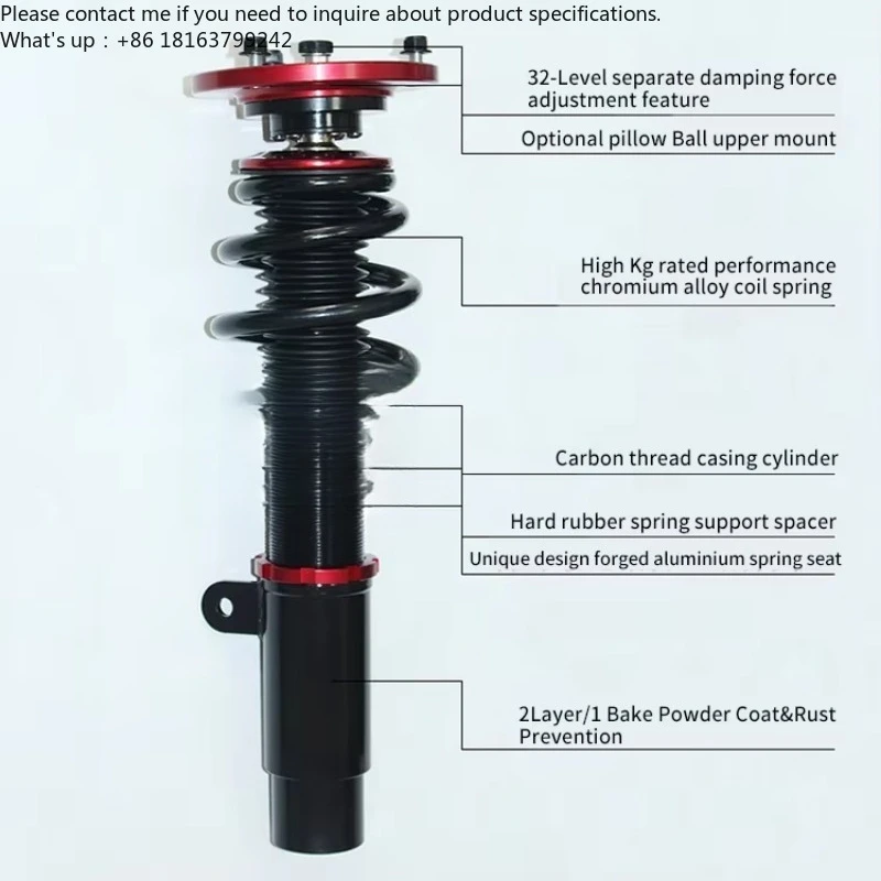 High Performance Car Damping Adjustment Coilover