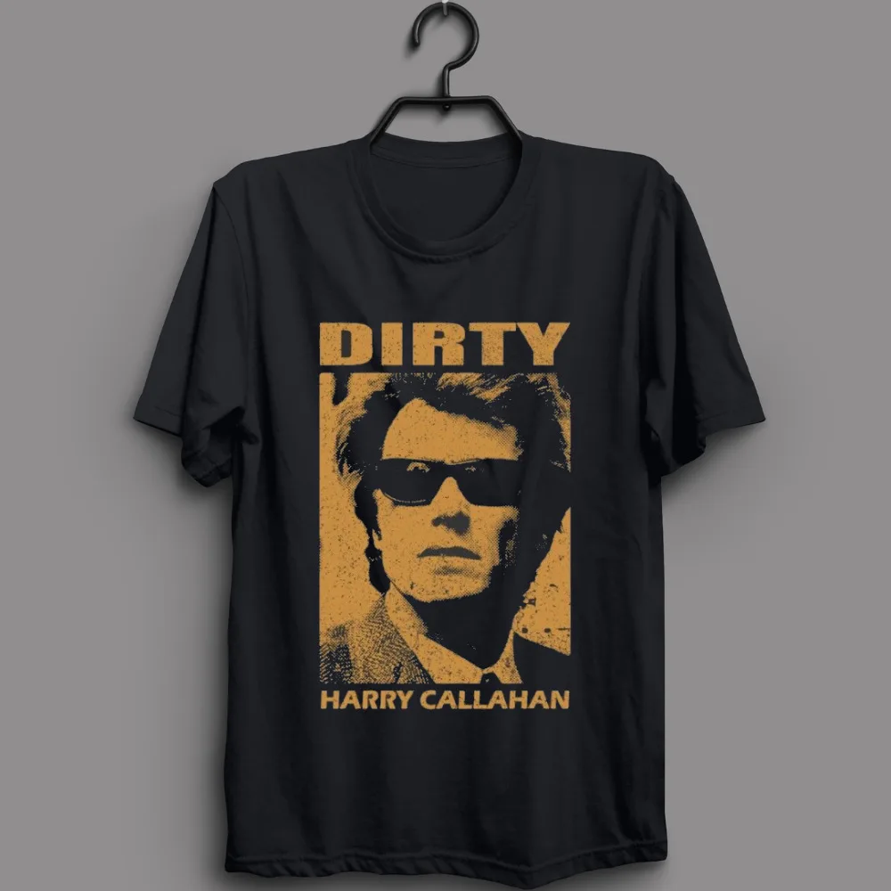 Dirty Harry Callahan Clint Eastwood 70s Movie T shirt Holiday  long or short sleeves