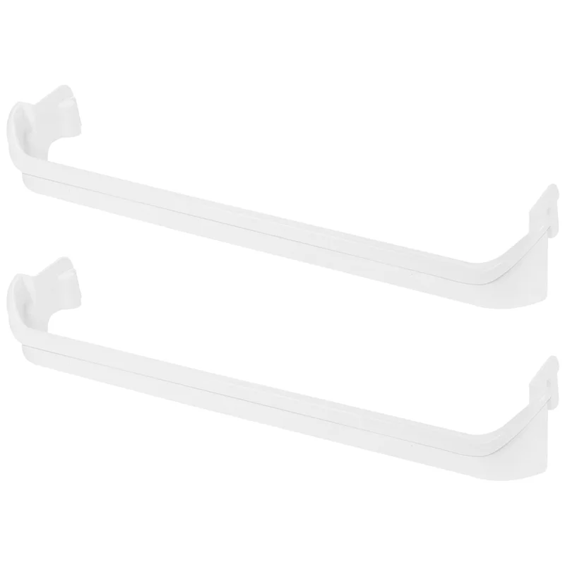 Replacement Door Shelf Rack Bar(2 Pack) For Frigidaire Or Kenmore Refrigerators- Door Retainer Compatible Part Number 240534901