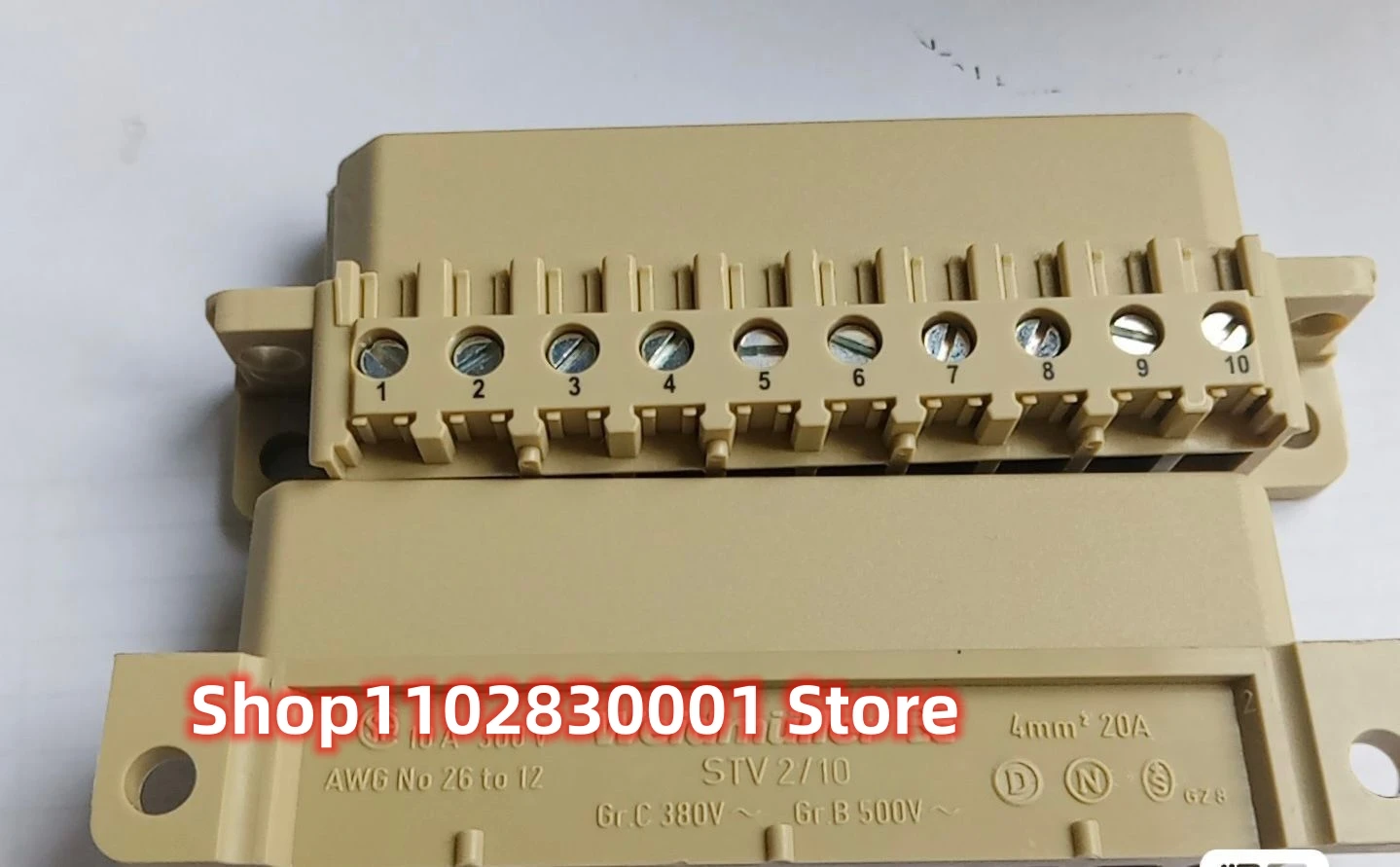 

2PCS New STV 2/10 S BEDR 1-10 1572810000 For WEIDMULLER Wiring Terminal Original