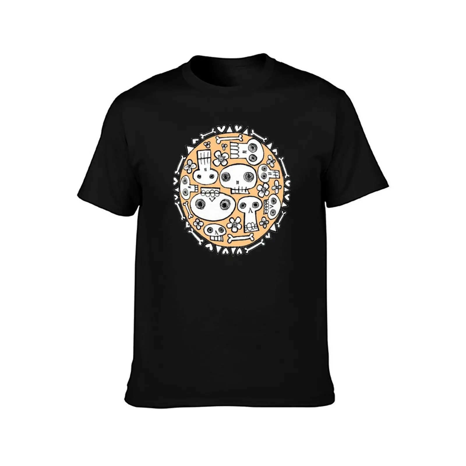 Hearts & Bones T-Shirt Basic Casual Short Sleeve Cotton Shirt T-Shirt