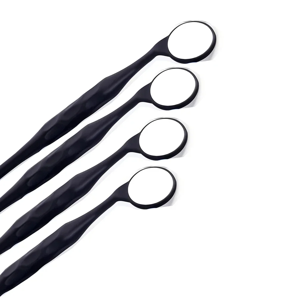 10 Pcs Dental Intraoral Double Sided Mouth Mirror Autoclavable Surface Exam Reflectors With Handle Dentistry Tools