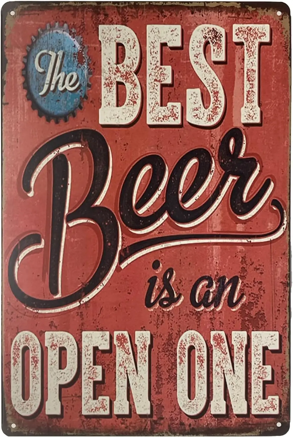 Tin Tin Sign | Metal Wall The Best Beer is an Open One  in. Fun Decorative for Home Kitchen Bar Room Garage Decor Vi - Aliexpress Deal