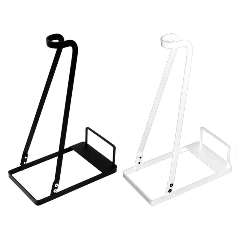 Metal Vacuum Cleaner Bracket Holder Floor Stand Storage Vertical Dust Collector Storage Rack Mop Hanger Kitchen Home Use