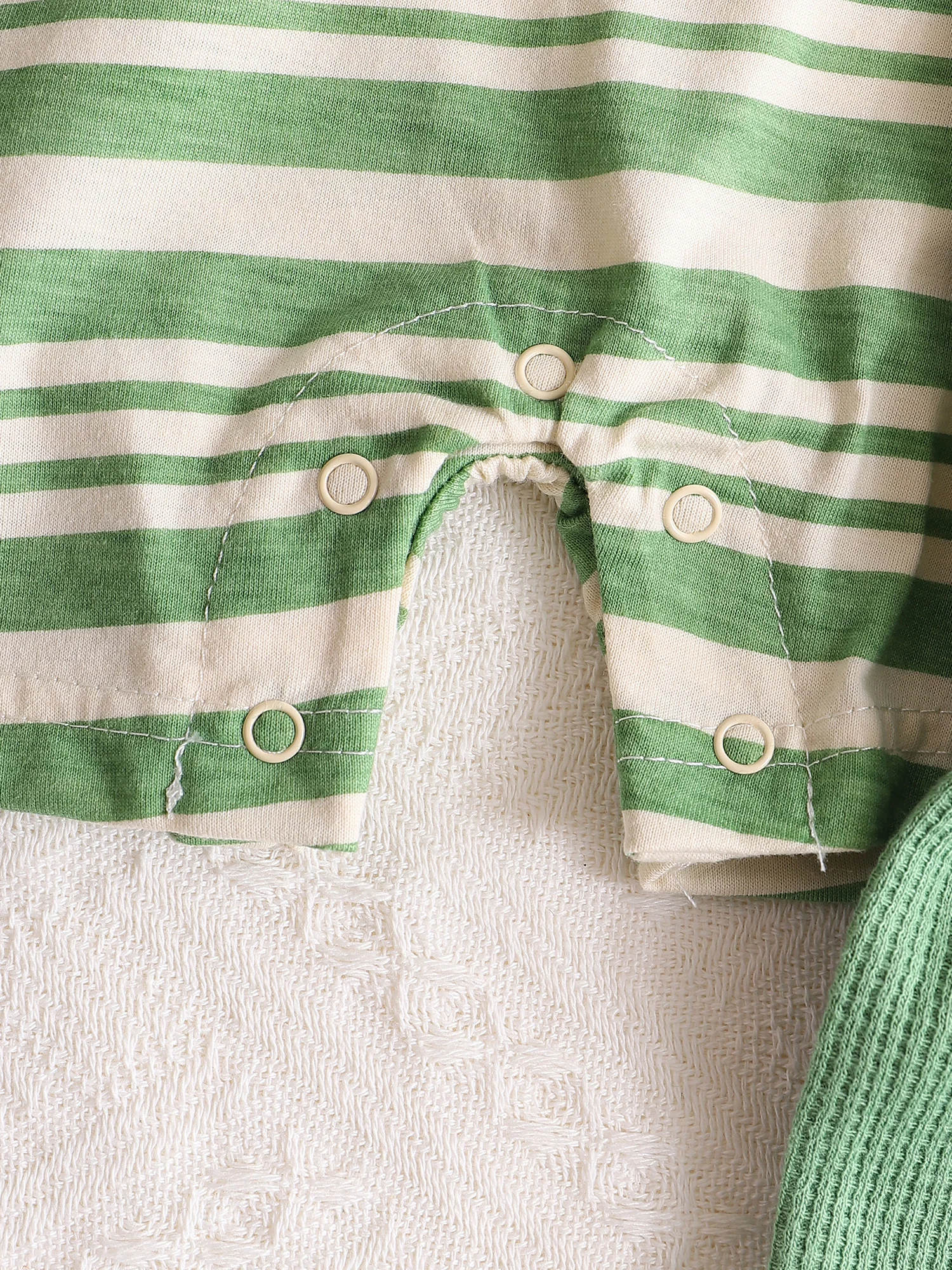 Babykleidung für Jungen, Baby-Strampler + Mütze, 3-teilig, Sommer-Kurzarm-Overall, Neugeborenenkleidung aus Baumwolle, 0-18 Monate – Detail 8