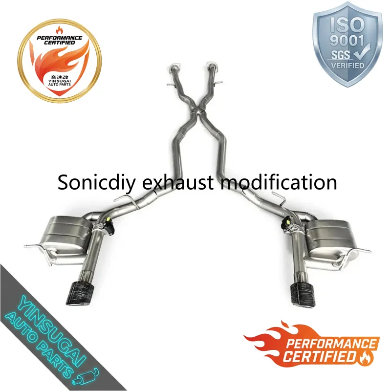 For Jeep Grand Cherokee 2011-2020 Sonicdiy Custom Electronic Valve Catback Muffler High Performance System