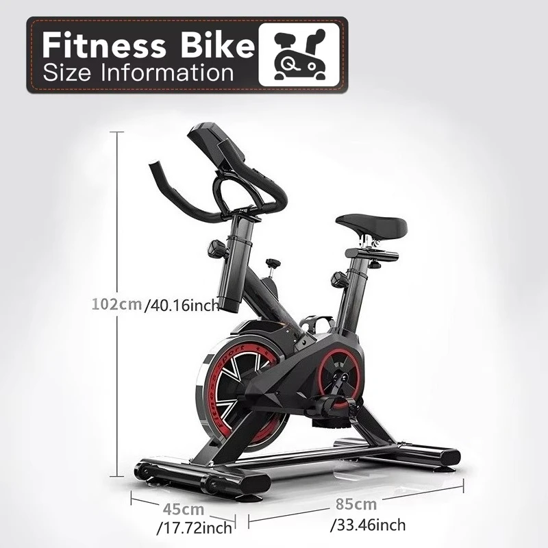 Sweatproof seat Indoor fitness equipment Fixed vertical rotary bicycle