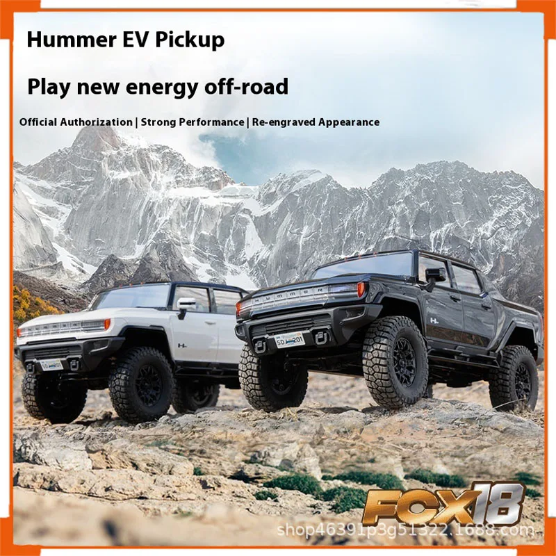 

FMS FCX18 EV Пикап 1/18 Масштаб авторизованный пульт дистанционного управления Альпинистский автомобиль Двухскоростная металлическая подвеска Моделирование игрушечного автомобиля