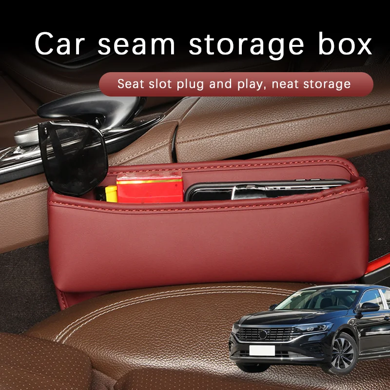 Car Seat Gap Organizer Multifunctional Console Filler Storage Car Interior Storage Bag For Volkswagen Passat Car Accessories