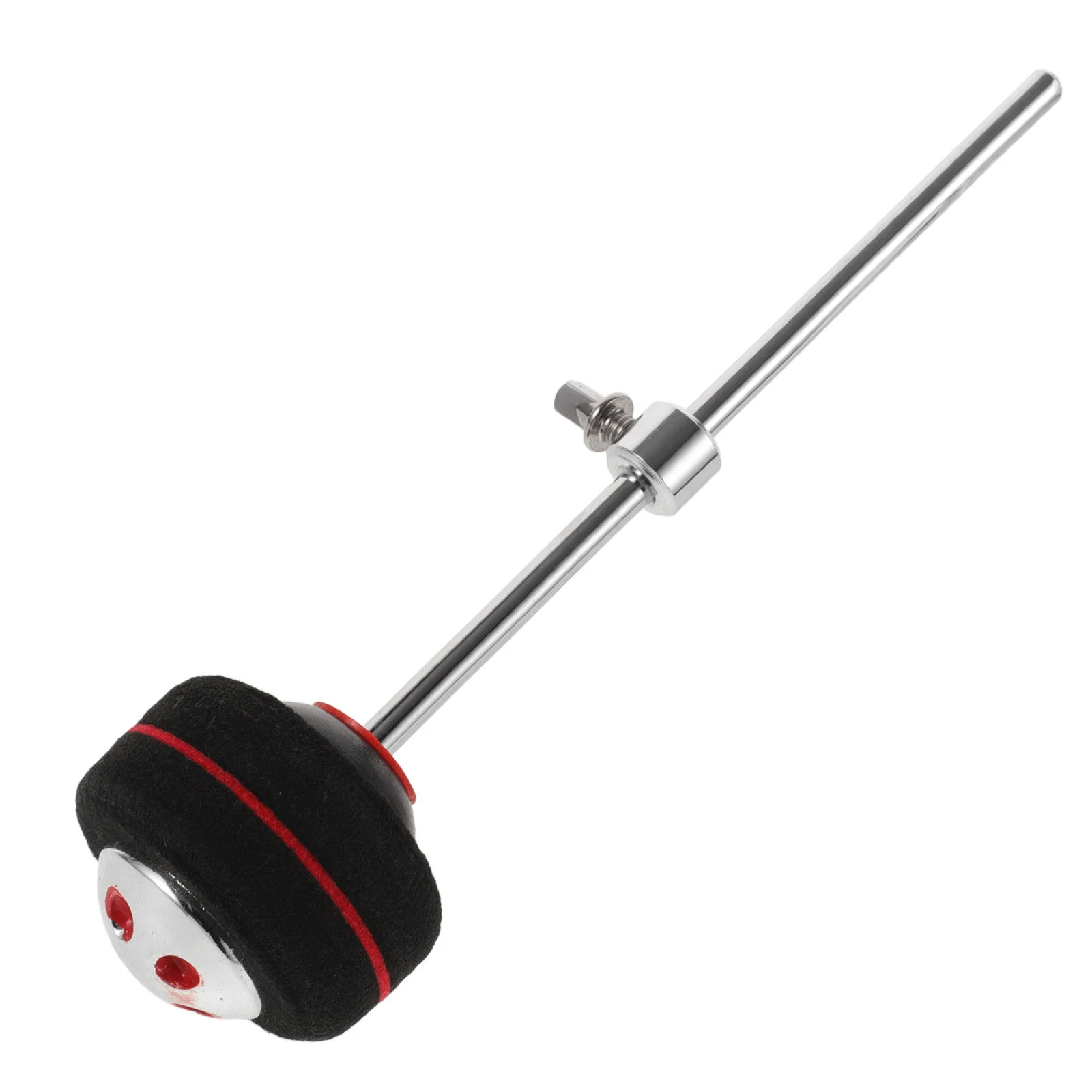 

Wool Felt Hammer Head Drum Kick Pedal Bass Beater Foot Parts Kit Without Replacement