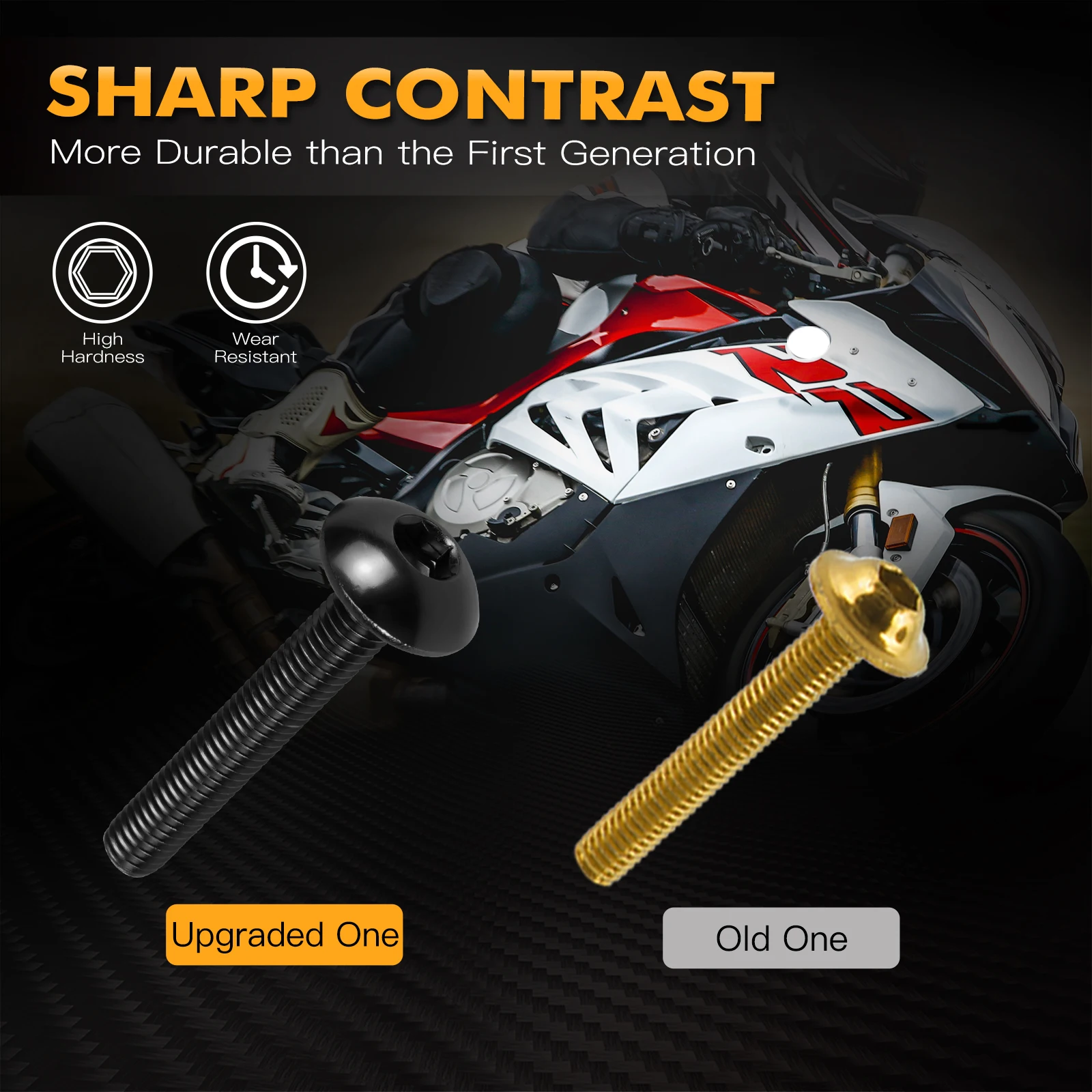 (EU-Lager) 155-teiliges Motorrad-Verkleidungsschrauben-Set für Suzuki GSXR600 GSXR750 GSXR1000 GSXR1100 GSX600F 750 1100F – Detail 6