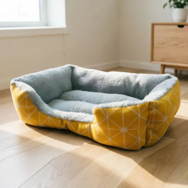 Camas cálidas suaves estampadas para perros, gatos, cachorros, gatitos - imagen 5