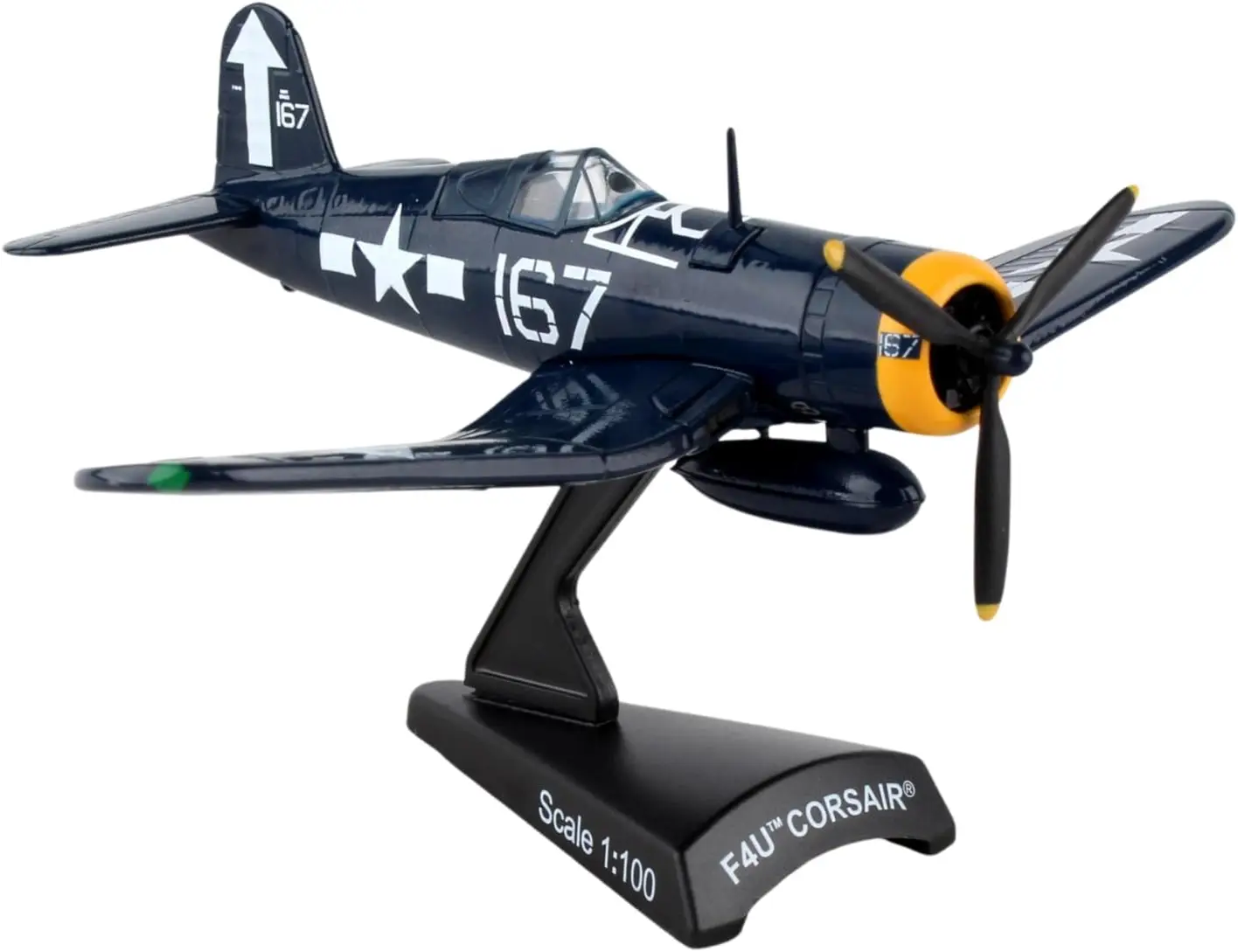 

Масштабная модель F4U Corsair 1/100, литая под давлением, USN PS5356-4, детализированная коллекционная модель