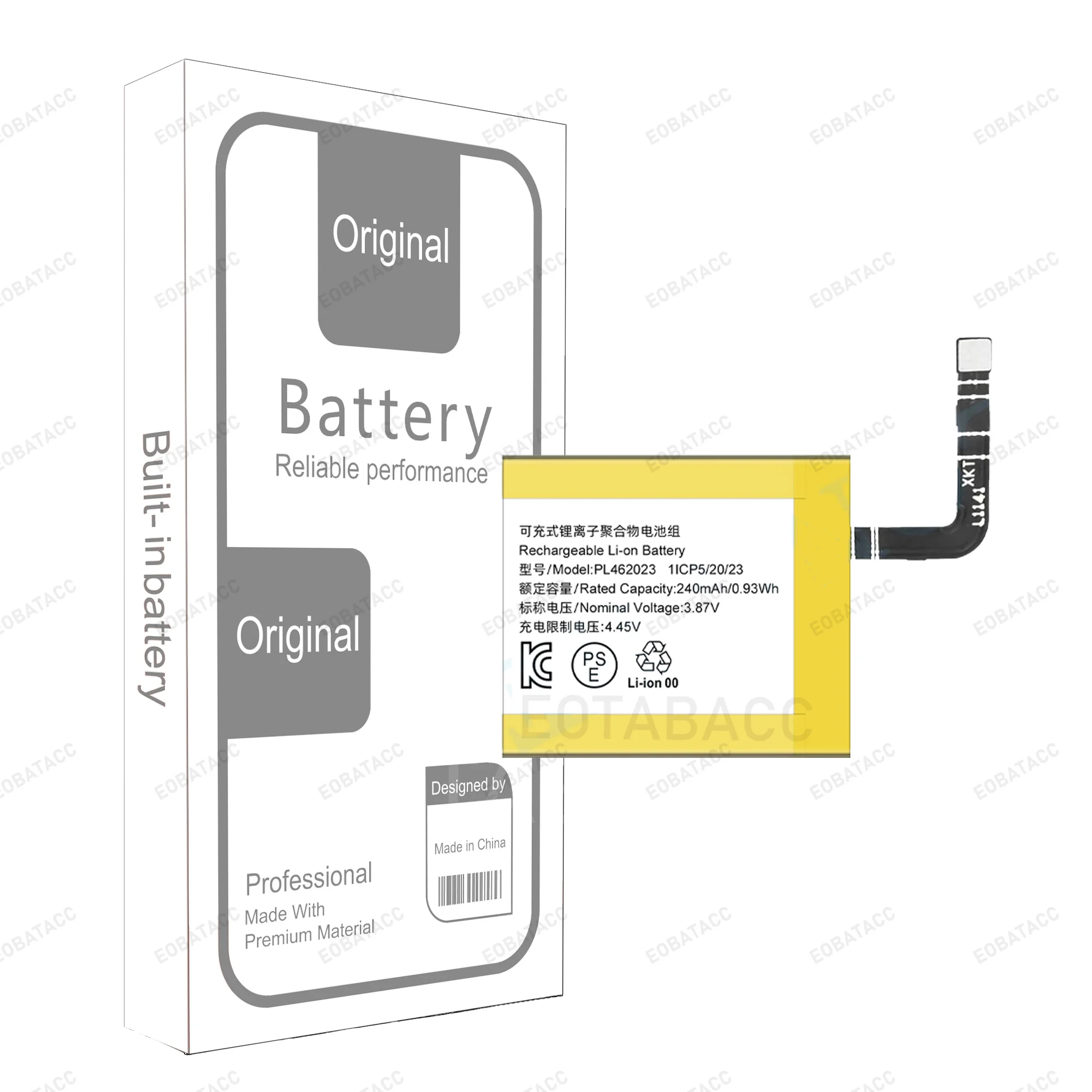 PL402120V PL332728V PL462023 PL512524G PL402022GH PL38222GH Bateria do Huami AMAZFIT GTS2/Gts 3/A1918/A1808/A2035/A2009 Bateria — zdjęcie produktu 6