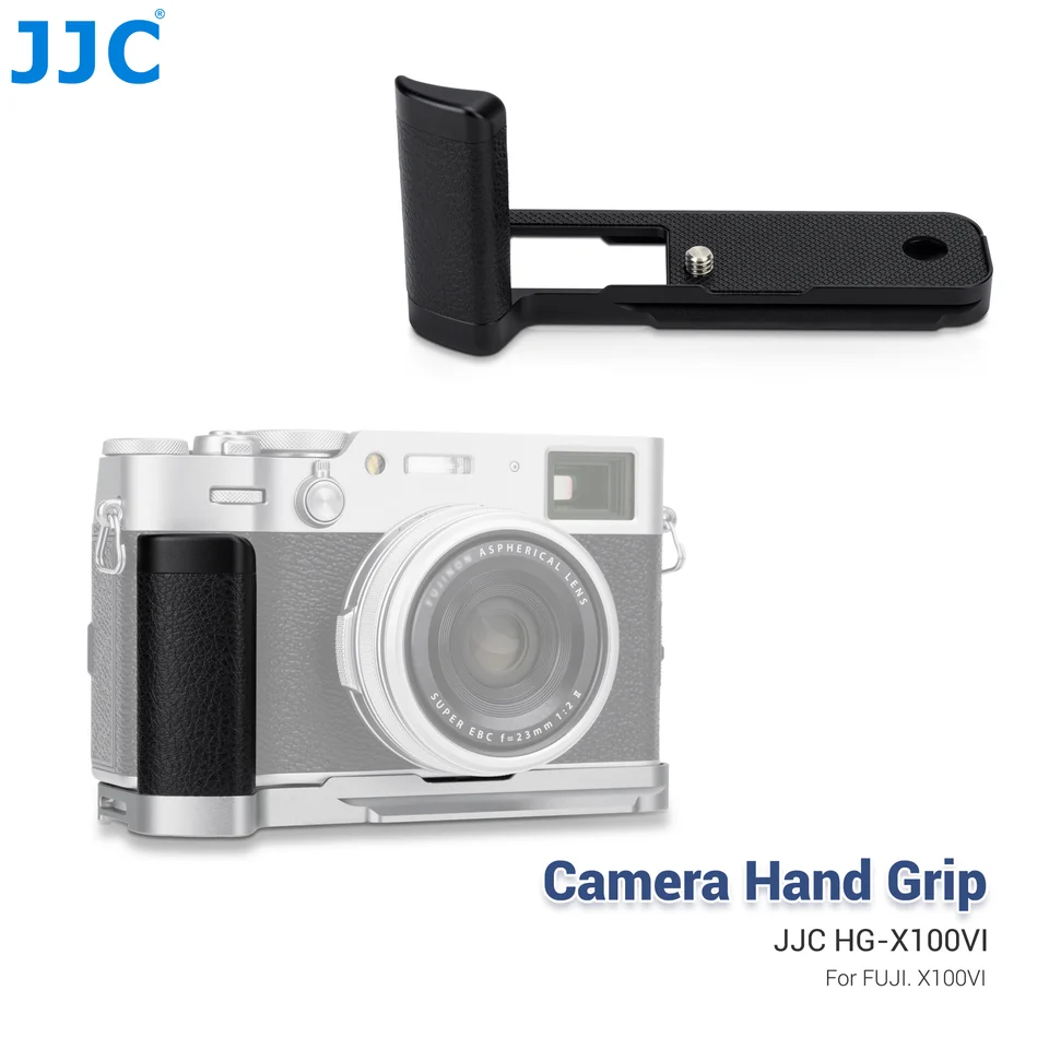 JJC メタルハンドグリップ L ブラケット 富士フイルム X100VI カメラ用