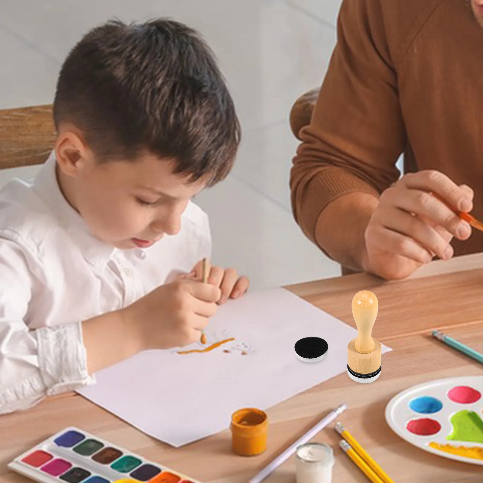 Set di Mini Strumenti per Miscelazione Inchiostro, Design Altamente Funzionale per Creare Sfumature Ricche con Inchiostri Liquidi, Spugna per Inchiostro Distressed