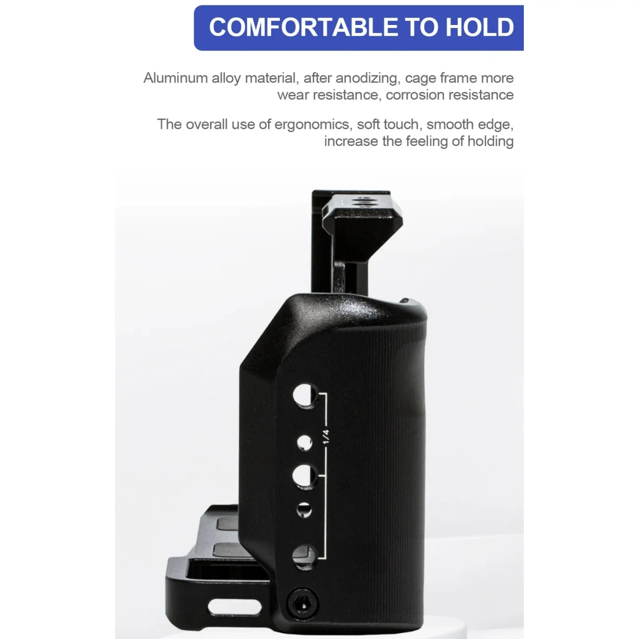 YANZUO Camera Cage Protective Case for Sony ZVE1 Camera